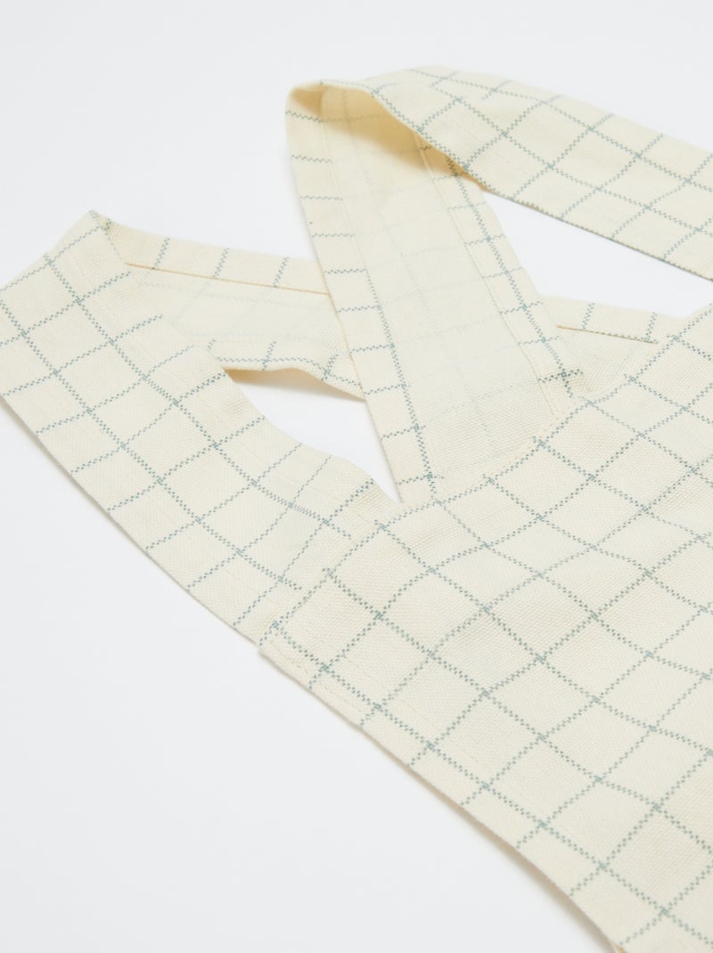 Avental japonês de cozinha - Kiabi Home BEGE - Kiabi