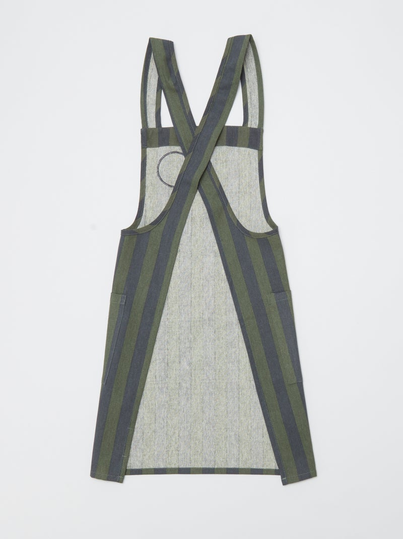 Avental japonês de cozinha para criança - Kiabi Home CINZA - Kiabi