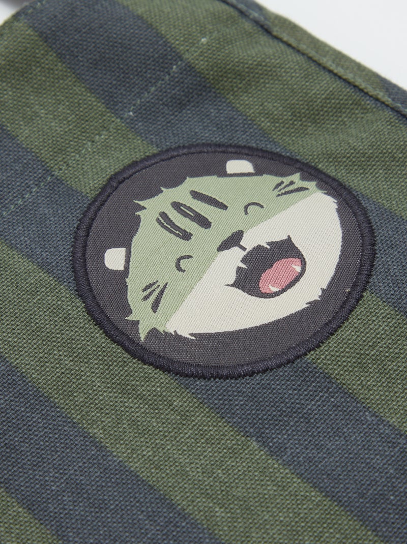 Avental japonês de cozinha para criança - Kiabi Home CINZA - Kiabi