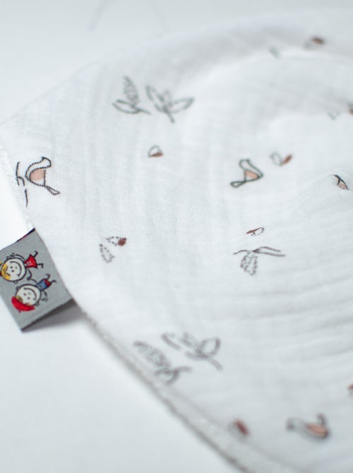 Babador bandana bebê gaze de algodão | sevira kids - Kiabi
