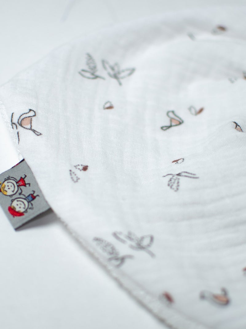 Babador bandana bebê gaze de algodão | sevira kids Multicolorido - Kiabi