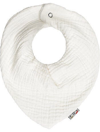 Babador bandana para bebé em gaze de algodão | sevira kids