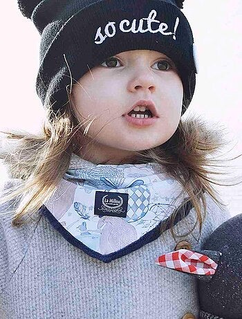 Babete bandana para bebé em algodão | sevira kids