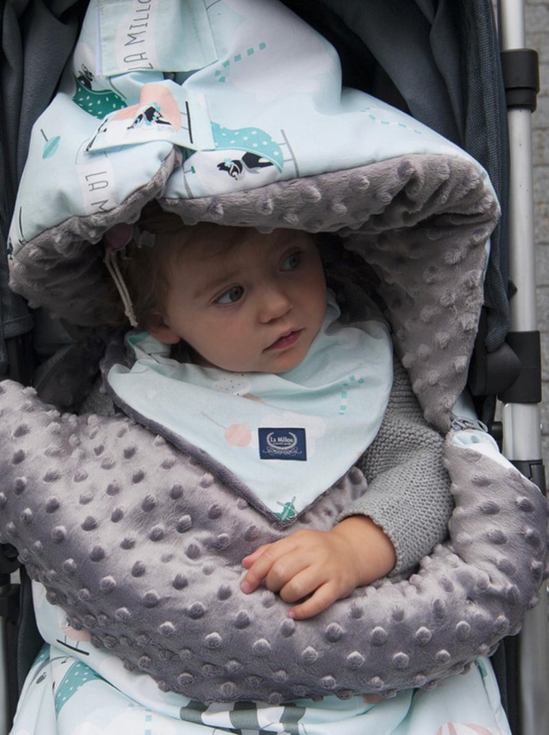 Babete bandana para bebé em algodão | sevira kids Azul - Kiabi