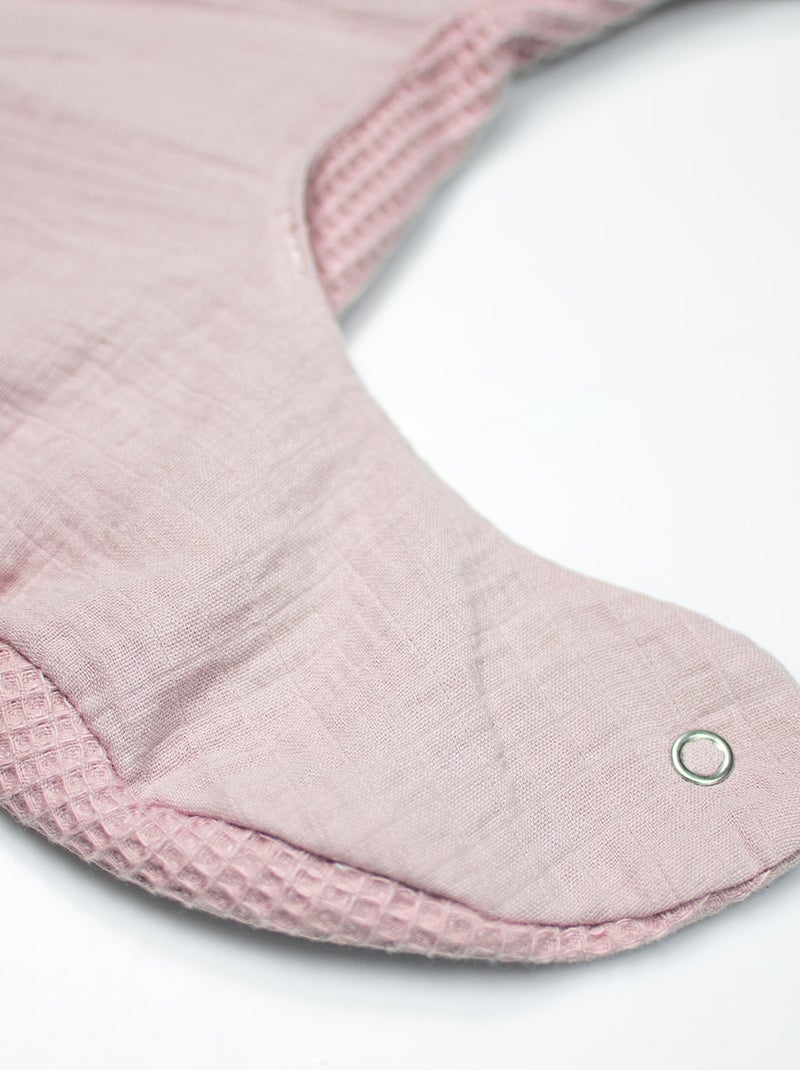 Babete bebé em algodão em waffle | sevira kids Rosa - Kiabi