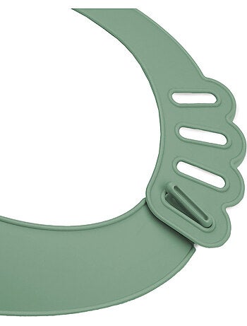 Babete impermeável thermobaby bibou com bolso de recolha ajustável bpa-free