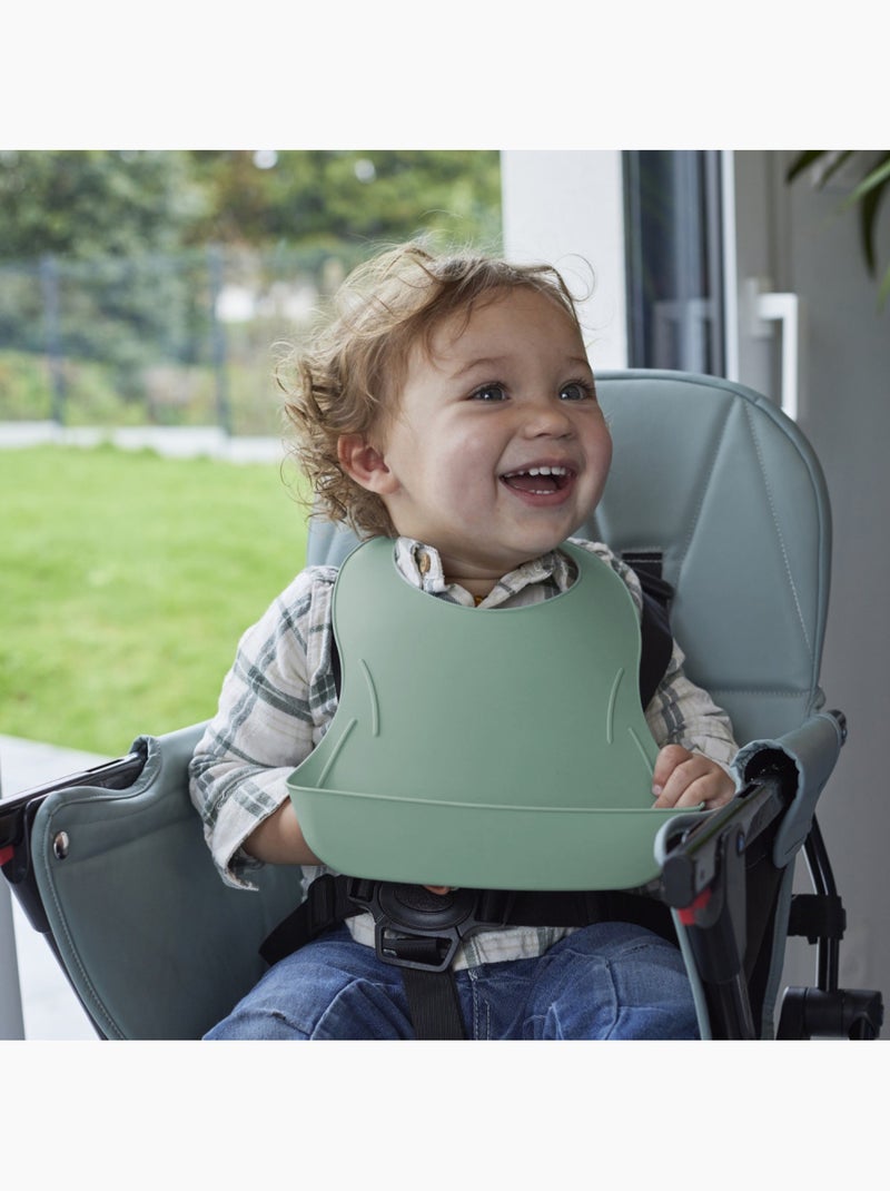 Babete bibou com recuperador de alimentos Verde - Kiabi