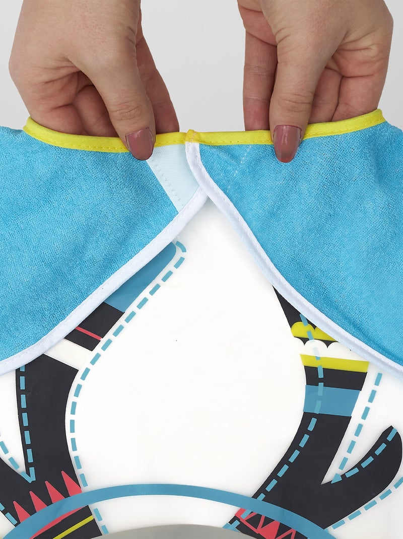 Babete de manga comprida 'Badabulle' AZUL - Kiabi