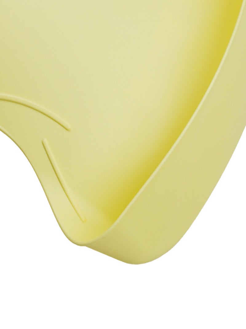 Babete impermeável thermobaby bibou com bolso coletor ajustável Amarelo-limão - Kiabi