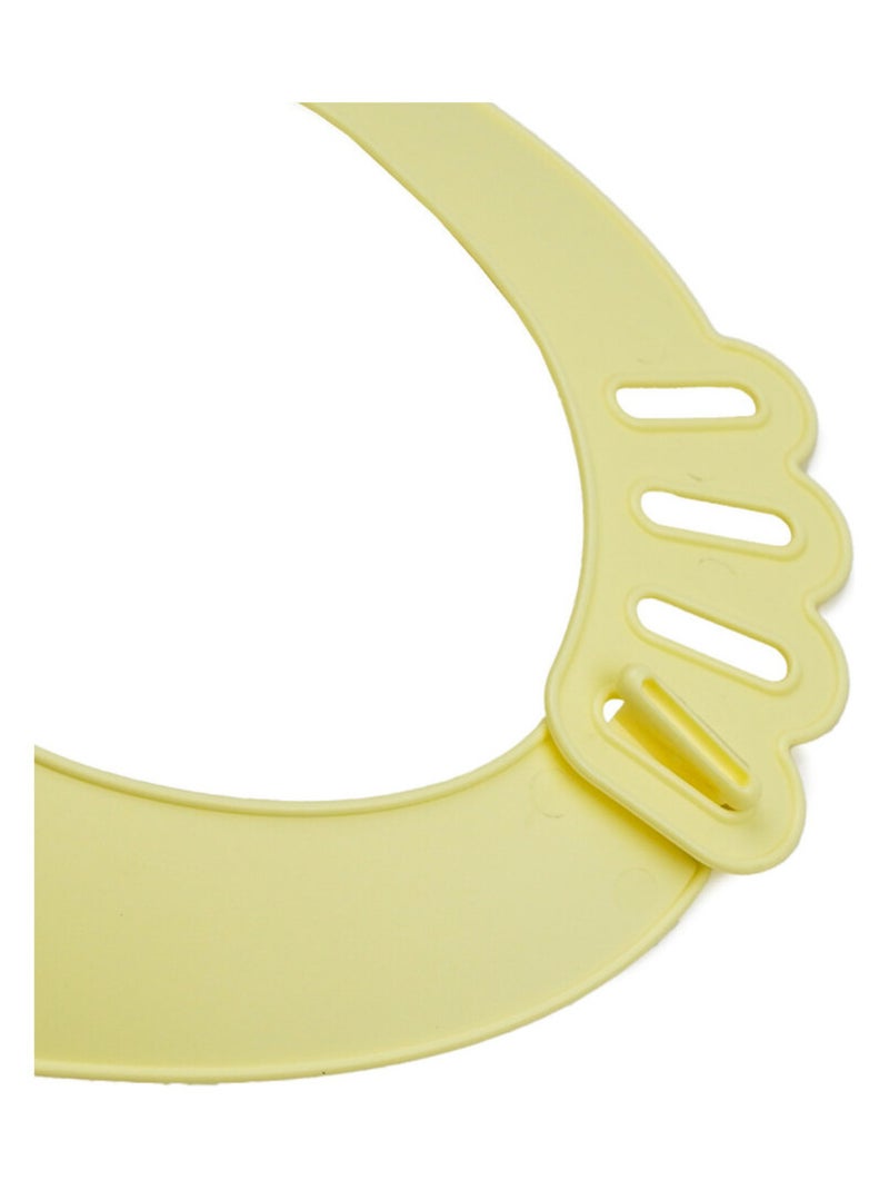 Babete impermeável thermobaby bibou com bolso coletor ajustável Amarelo-limão - Kiabi