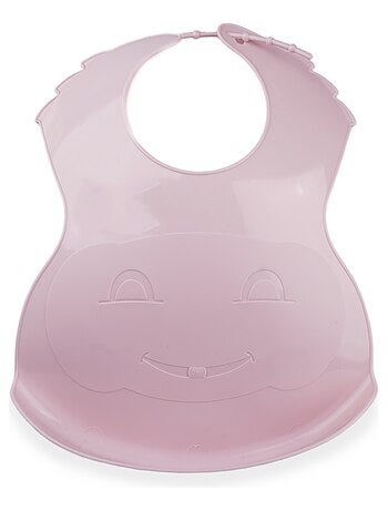 Babete semi-rígida thermobaby impermeável com coletor de alimentos e fecho