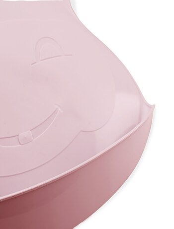 Babete semi-rígida thermobaby impermeável com coletor de alimentos e fecho