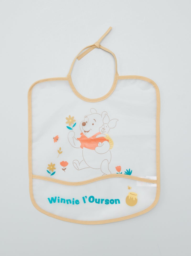 Babete impermeável 'Winnie the Pooh' MARROM - Kiabi