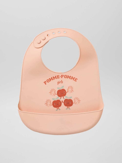 Babete 'pomme-pomme girls' com bolso recuperador - Kiabi