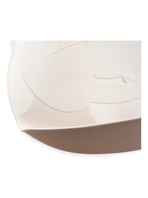 Babete semi-rígida thermobaby impermeável com coletor de alimentos e fecho - Kiabi Babete semi-rígida thermobaby impermeável com coletor de alimentos e fecho - Kiabi