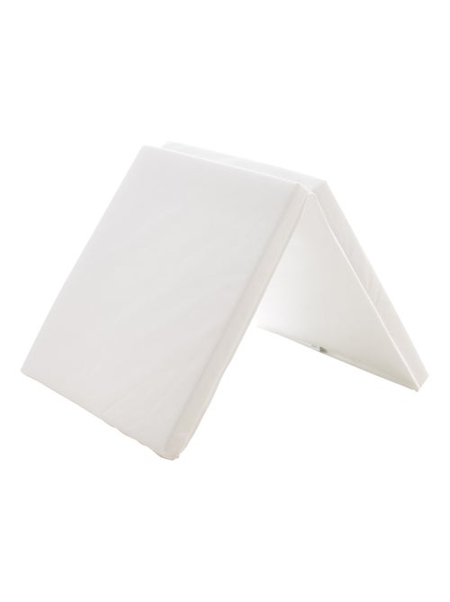 Babycalin - colchão dobrável para bebê 60 x 120 cm - 100% polipropileno - branco - Kiabi Babycalin - colchão dobrável para bebê 60 x 120 cm - 100% polipropileno - branco - Kiabi