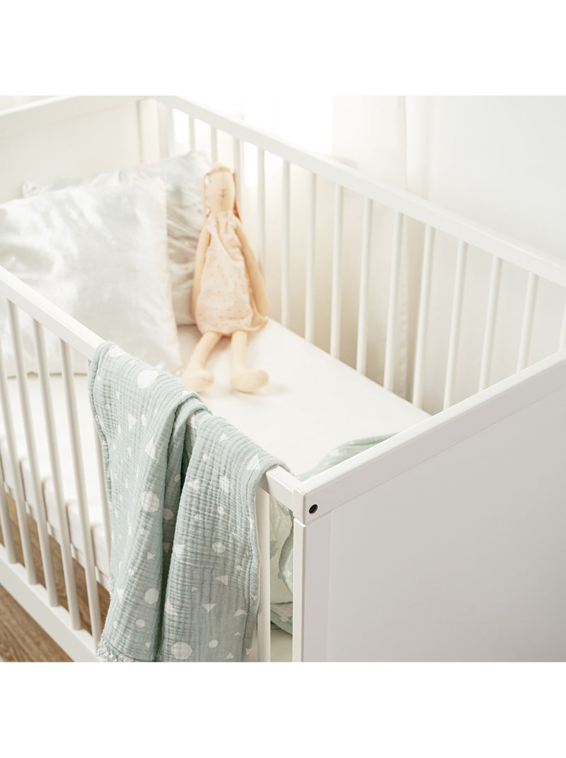 Babycalin - colchão higiênico removível para cama de bebê 60 x 120 cm - 100% poliuretano - branco Branco - Kiabi