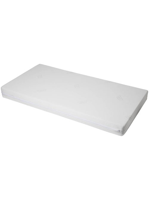 Babycalin - colchão higiênico removível para cama de bebê 70 x 140 cm - 100% poliuretano - branco - Kiabi Babycalin - colchão higiênico removível para cama de bebê 70 x 140 cm - 100% poliuretano - branco - Kiabi