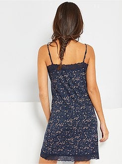 Babydoll em jersey estampado - Kiabi