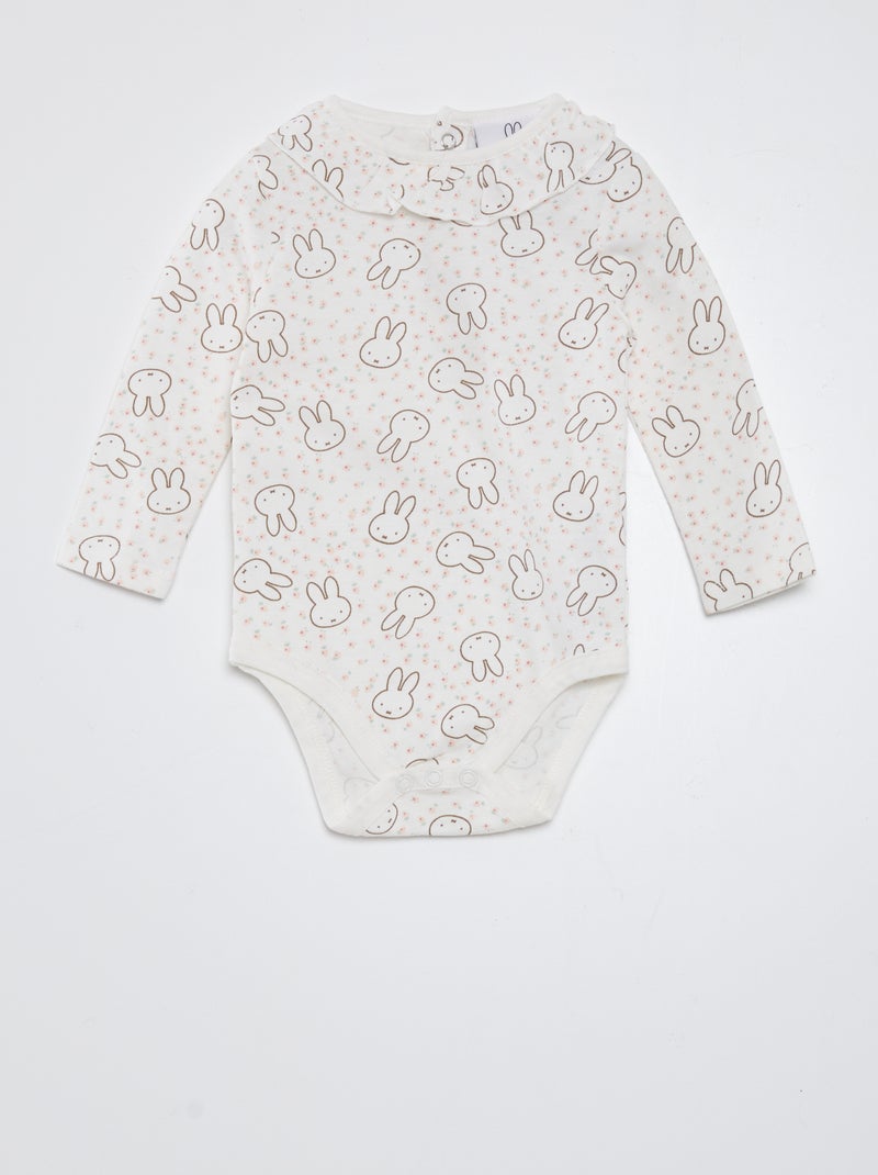 Babygro com motivo 'coelhos' Branco - Kiabi