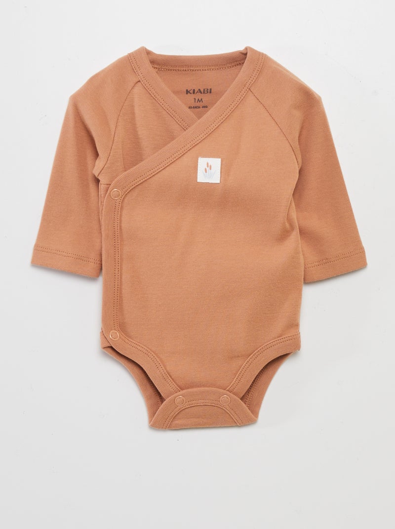 Babygrow + body - 2 peças BRANCO - Kiabi