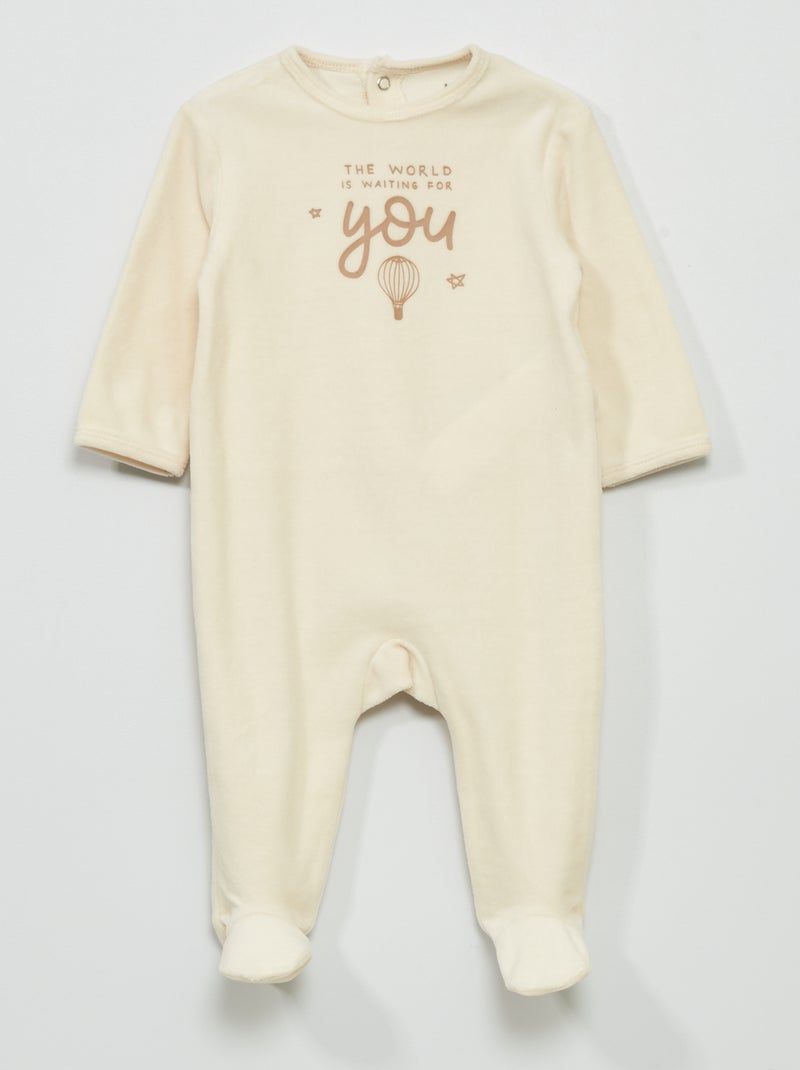 Babygrow BRANCO - Kiabi