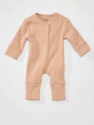 Babygrow canelado - Unissexo