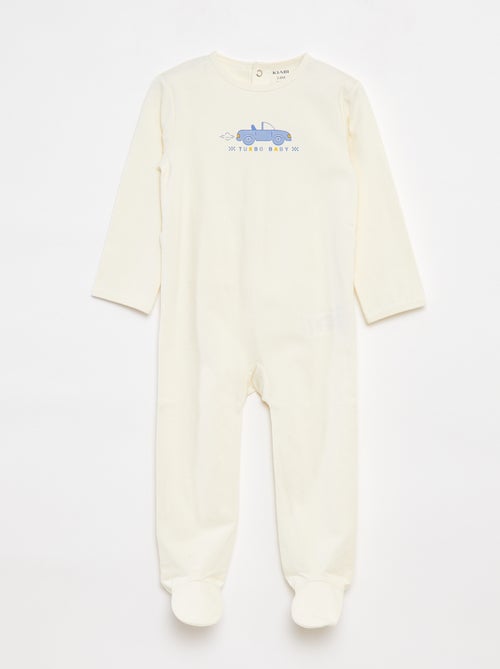 Babygrow com estampado - Kiabi
