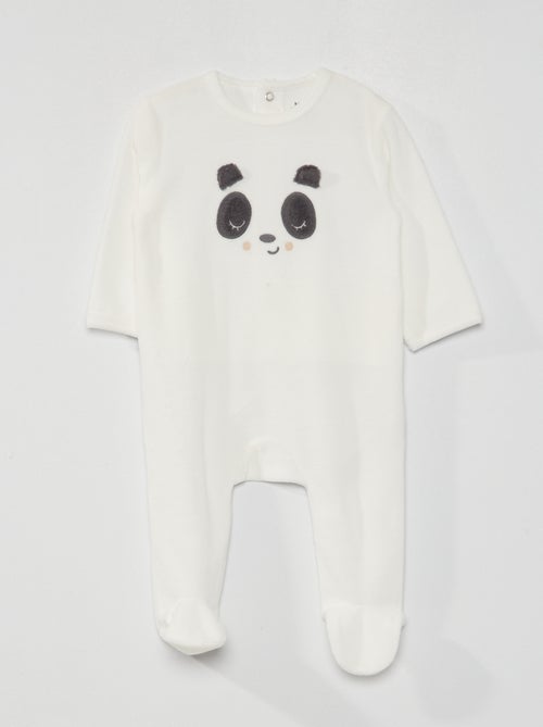 Babygrow de veludo - Kiabi