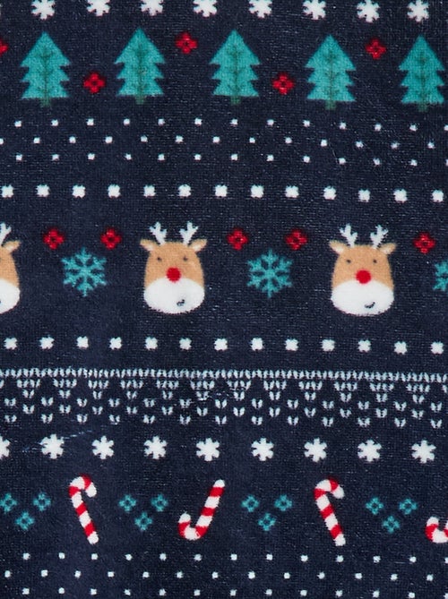 Babygrow de veludo com desenho - Kiabi