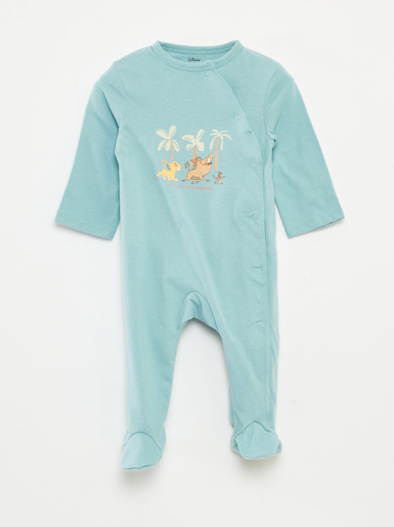 Babygrow 'Disney' com pés VERDE - Kiabi