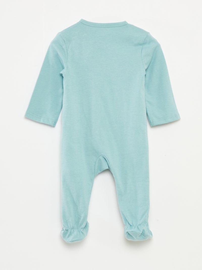 Babygrow 'Disney' com pés VERDE - Kiabi