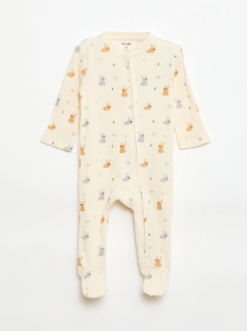 Babygrow em algodão - Kiabi