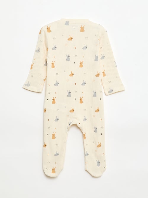 Babygrow em algodão - Kiabi
