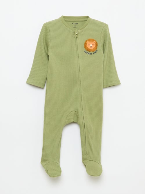 Babygrow em algodão - Kiabi