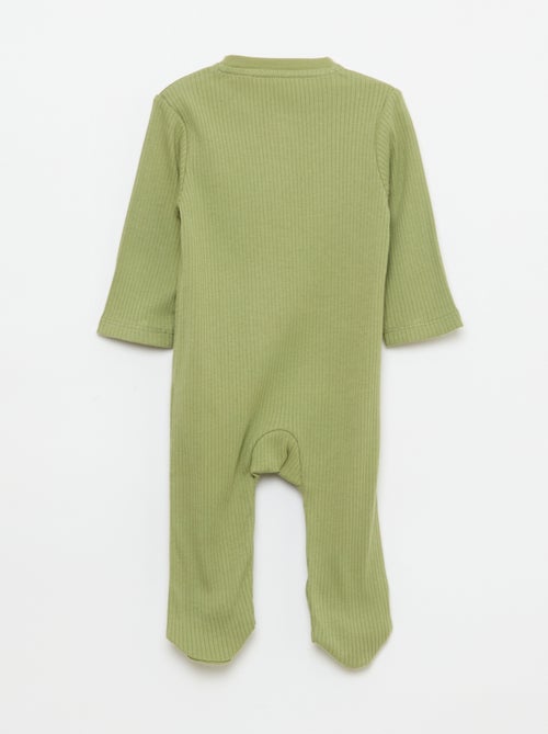 Babygrow em algodão - Kiabi