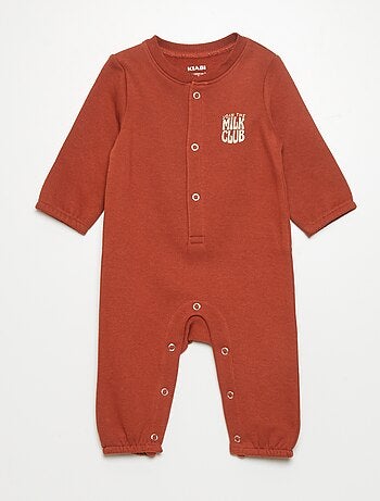 Babygrow em jersey com estampado de fantasia - Kiabi