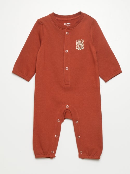 Babygrow em jersey com estampado de fantasia - Kiabi