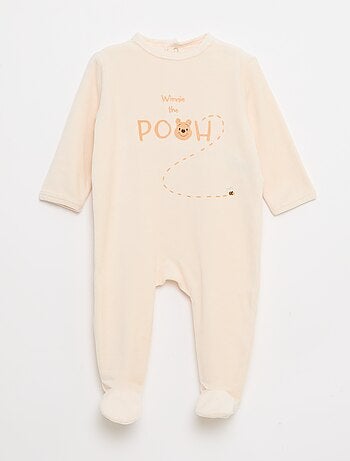 Babygrow em veludo 'Winnie'