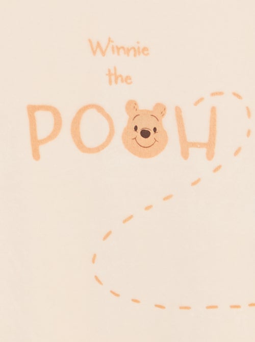Babygrow em veludo 'Winnie' - Kiabi