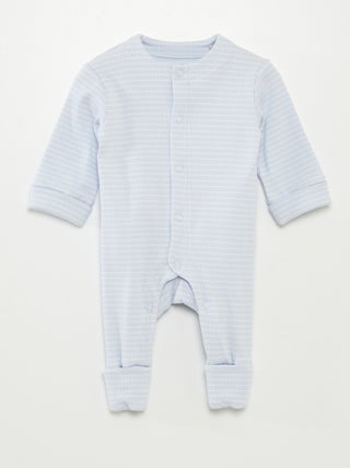 Babygrow evolutivo às riscas