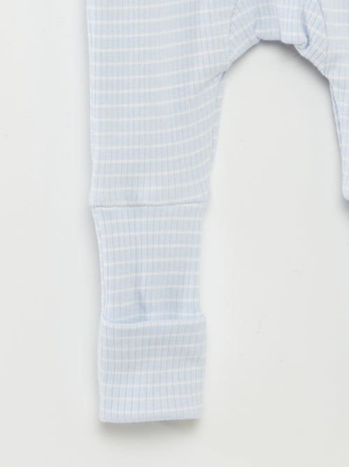 Babygrow evolutivo às riscas - Kiabi