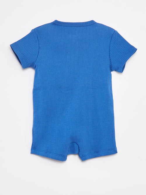 Babygrow leve com fecho de manga curta - Kiabi