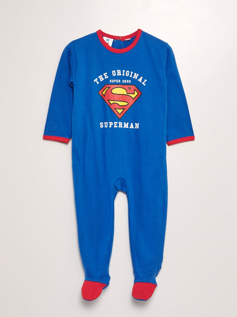 Babygrow leve 'Super-Homem' AZUL - Kiabi