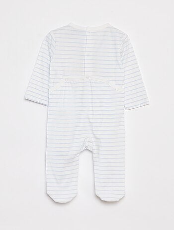Babygrow 'Monsieur Madame' com pés