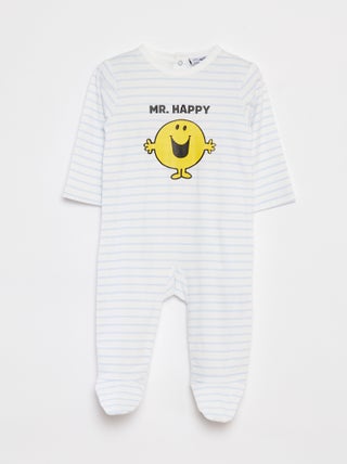 Babygrow 'Monsieur Madame' com pés