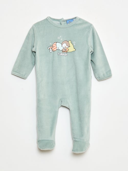 Babygrow 'Sahinler' 'Tchoupi' em algodão - Kiabi