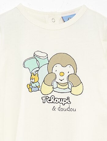 Babygrow 'T'choupi' em algodão