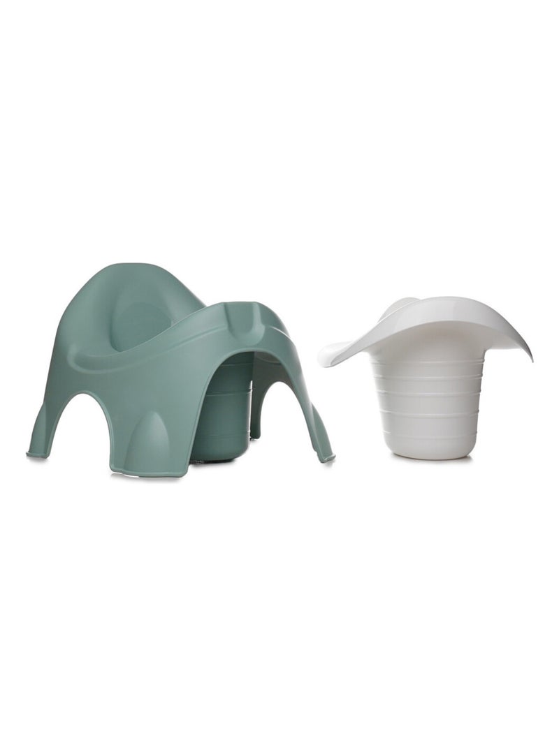 Bacio thermobaby ideo com assento ergonómico, origem frança Verde - Kiabi