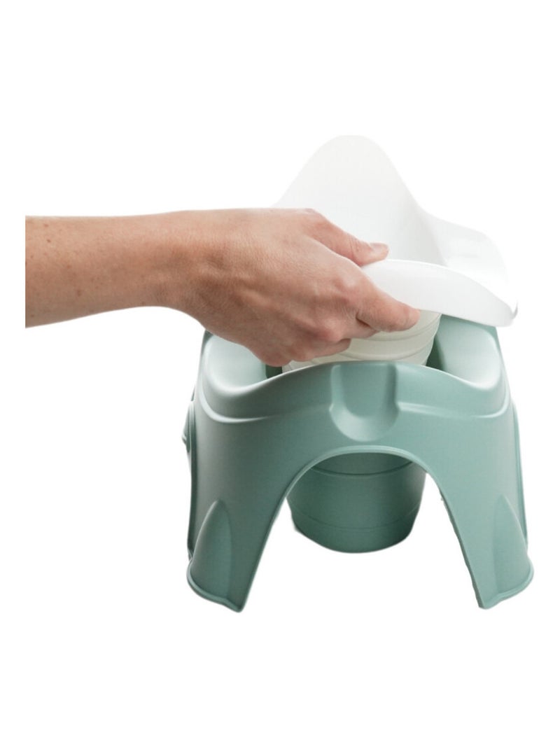 Bacio thermobaby ideo com assento ergonómico, origem frança Verde - Kiabi